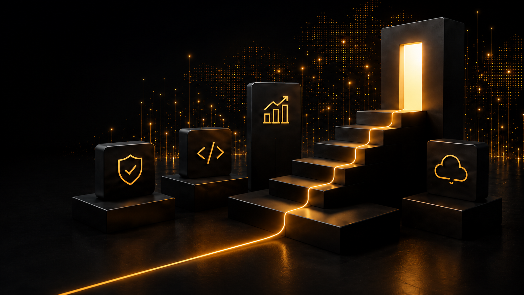 Spectrum IT Hub growth staircase